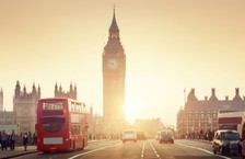 Big Ben in UK at sunset for highest paying jobs country