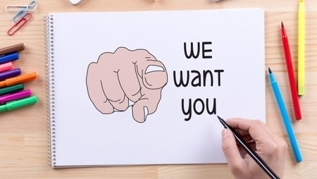 we want you job ad