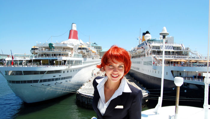 Cruise line worker