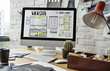 Building a website online 