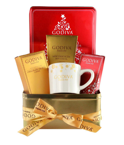 Набор для горячего какао Godiva