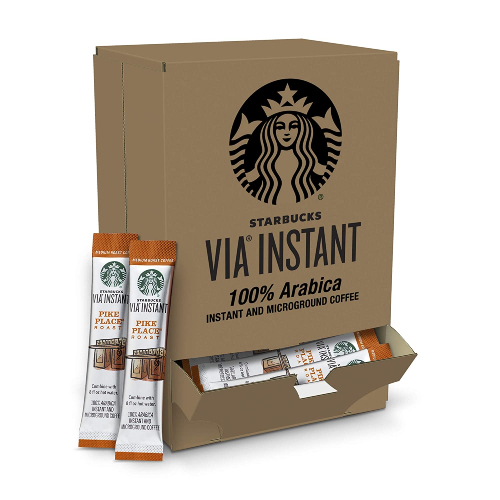 Starbucks Via Instant Coffee Packets