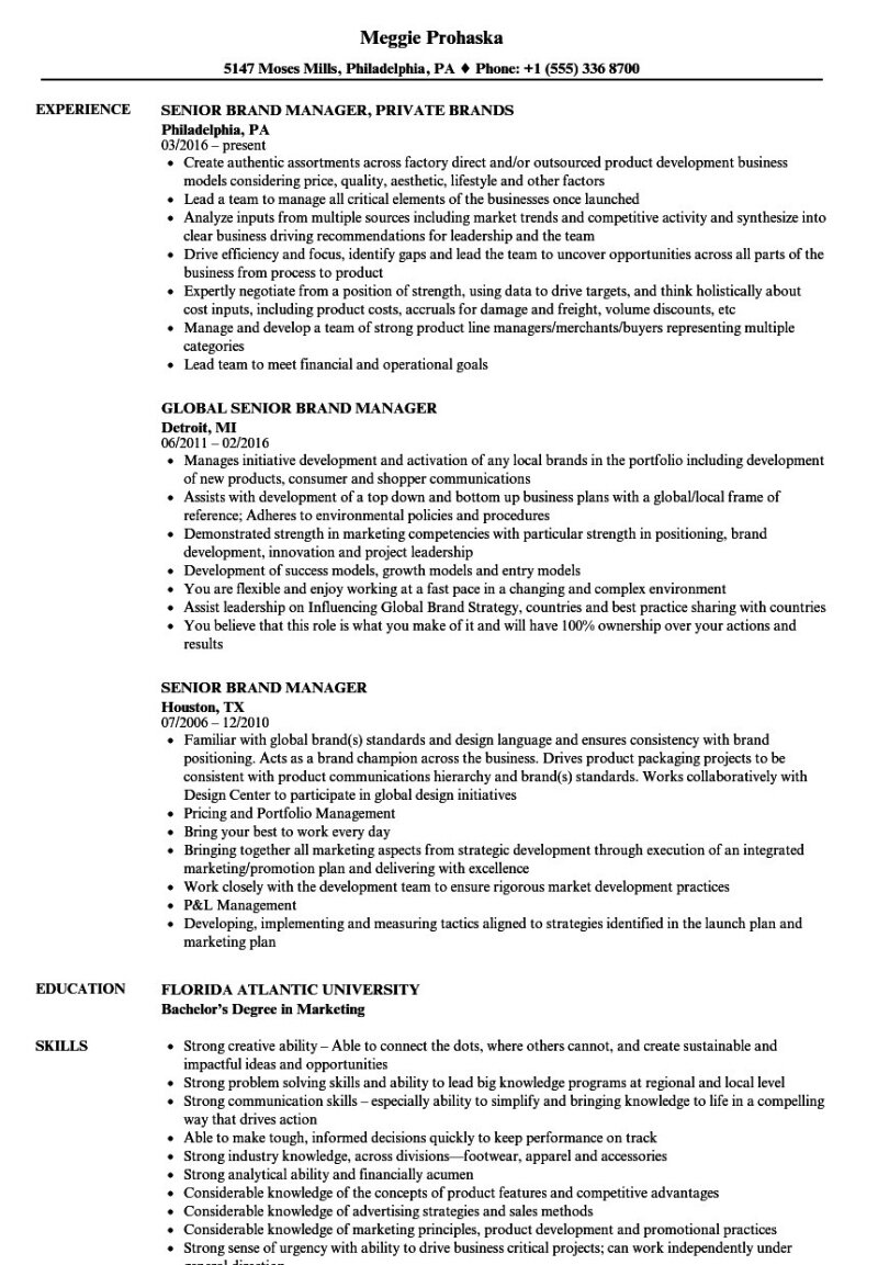 The 10 Best Digital Marketing Cv Resume Examples