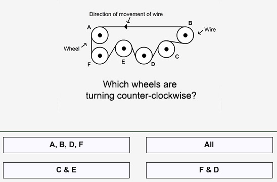 Mechanical reasoning example