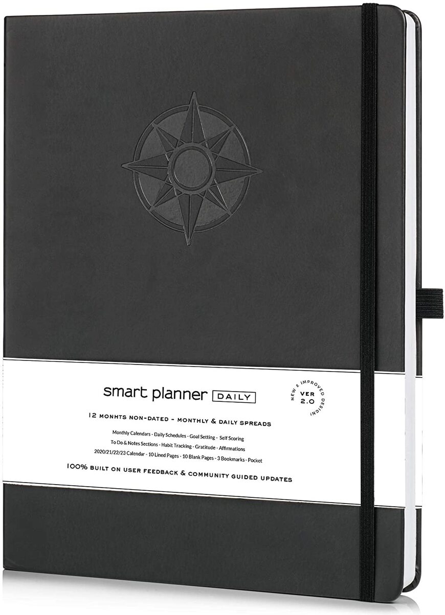 Smart planner leaving gift for a coworker
