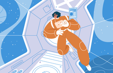 How to become an astronaut: A woman in space