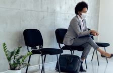 Post Pandemic Job Search Worker Waiting