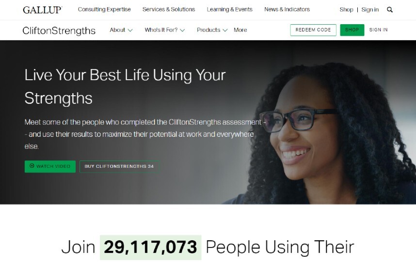 CliftonStrengths assessment