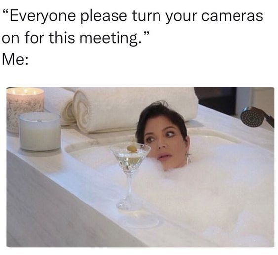 Bathroom camera meme