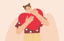 How to find your passion with girl holding a heart passionately