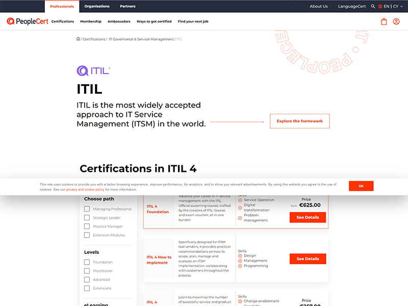 Information Technology Infrastructure Library 4