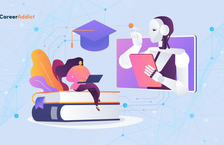 woman learning AI