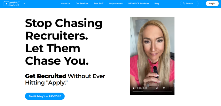 work it daily homepage