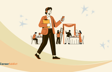 event planner walking with a clipboard